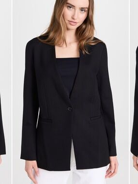 Spanx Perfect, Collarless Blazer Black 2X NWT